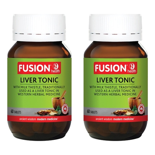 Fusion Health Liver Tonic 60 Tablets Pack of 2