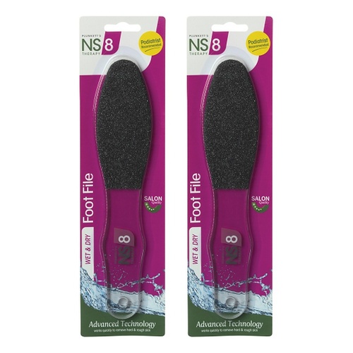 Plunketts NS8 Wet & Dry Foot File Pack of 2