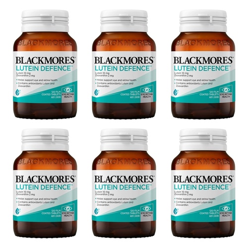 Blackmores Lutein Defence 120 Tablets Pack of 6
