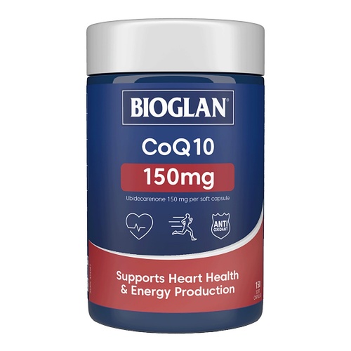 Bioglan CoQ10 150mg Heart Health 150 Capsules