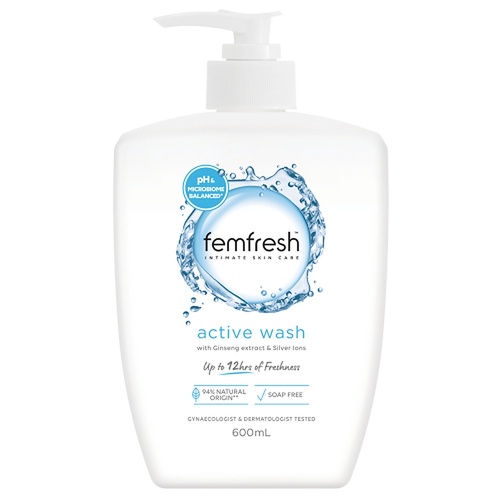 Femfresh Active Wash 600mL