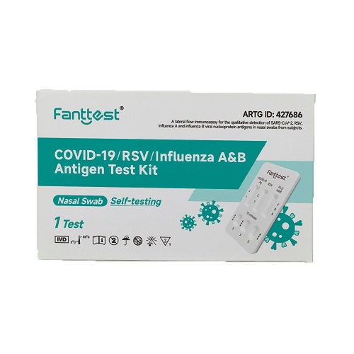 Fanttest Plus RSV/Flu A/B Covid-19 Rapid Antigen Test
