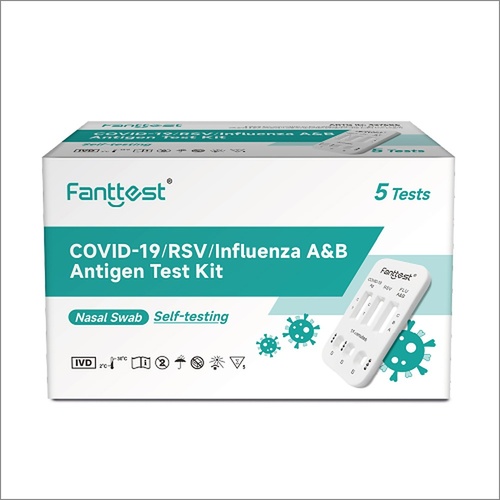 Fanttest Plus RSV A/B COVID19 Test 5 Pack