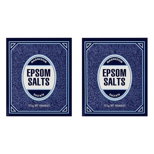 Epson Epsom Salts 375g Pack of 2