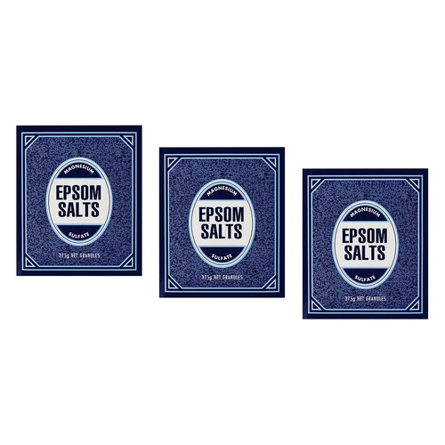 Epson Epsom Salts 375g Pack of 3