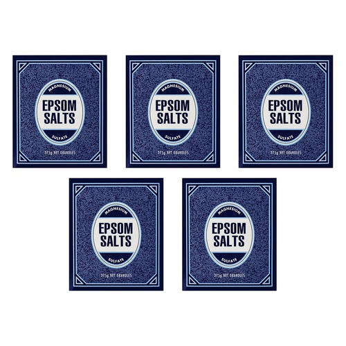 Epson Epsom Salts 375g Pack of 5