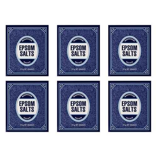 Epson Epsom Salts 375g Pack of 6