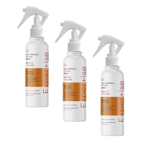 Essano Expertise Growth + Volume Volumising Styling Spray 200mL Pack of 3