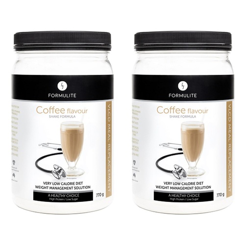 Formulite Meal Replacement Shake Coffee 770g Pack of 2