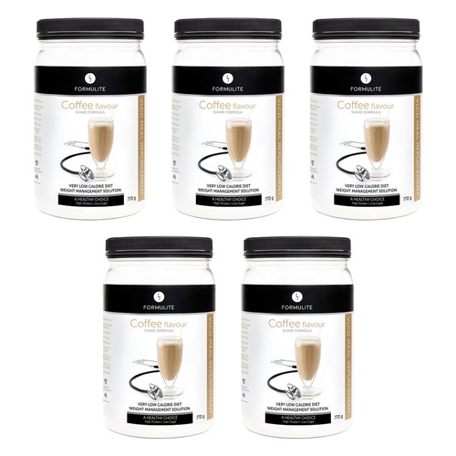 Formulite Meal Replacement Shake Coffee 770g Pack of 5