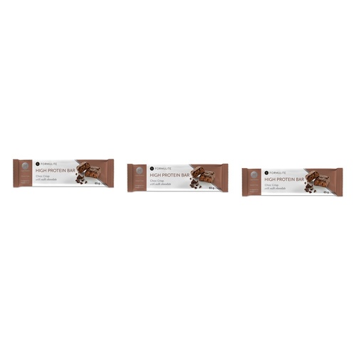Formulite High Protein Bar Choc Crisp 65g x 12 Bundle of 3