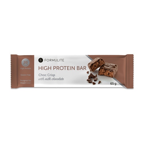 Formulite High Protein Bar Choc Crisp 65g x 12