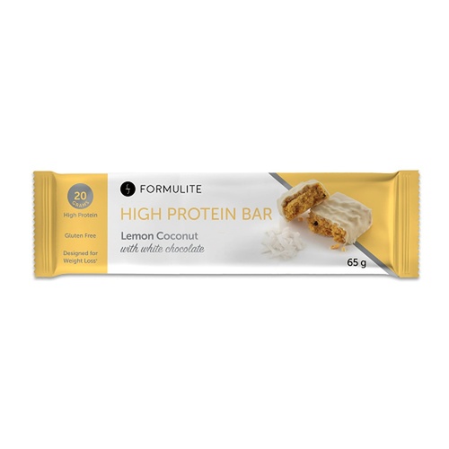 Formulite High Protein Bar Lemon Coconut 65g x 12