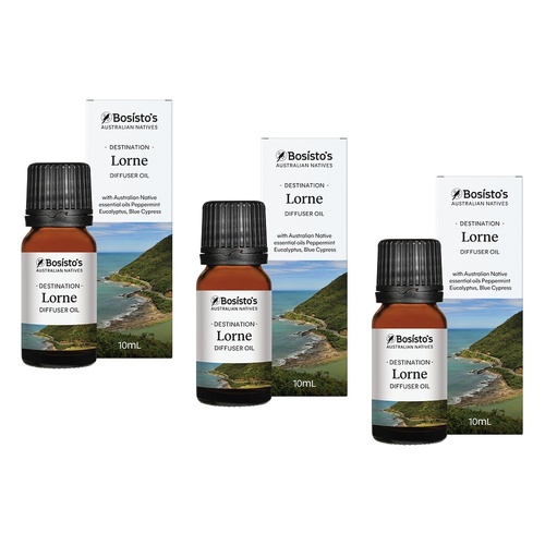 Bosisto's Australian Natives Lorne Oil 10mL Pack of 3