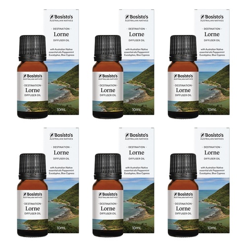 Bosisto's Australian Natives Lorne Oil 10mL Pack of 6