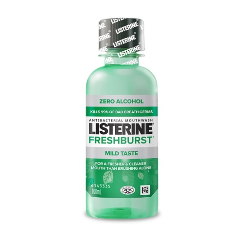 Listerine Freshburst Zero Mouthwash 100mL