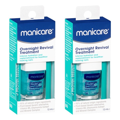 Manicare Overnight Revival Treatment 12mL Pack of 2
