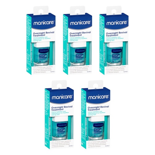 Manicare Overnight Revival Treatment 12mL Pack of 5