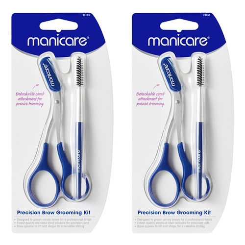 Manicare Precision Brow Grooming Kit Pack of 2
