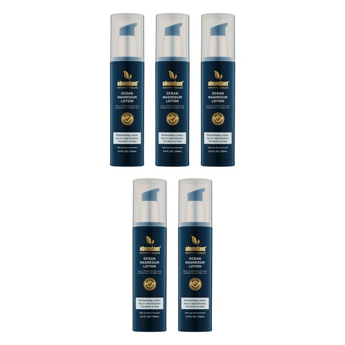 Abundant Ocean Magnesium Pain Relief Spray 100mL Pack of 5