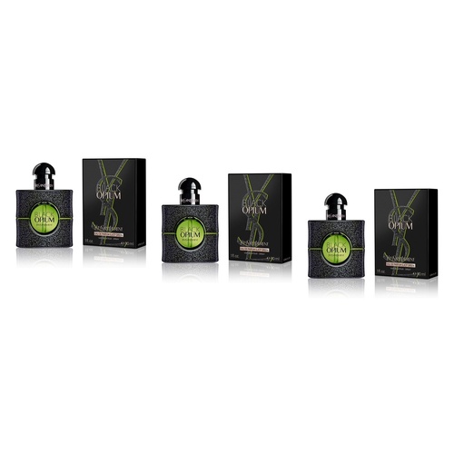 Yves Saint Laurent Black Opium Illicit Green EDP 30mL Pack of 3