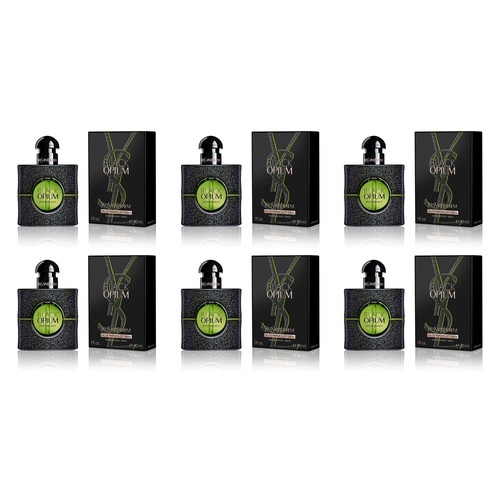 Yves Saint Laurent Black Opium Illicit Green EDP 30mL Pack of 6