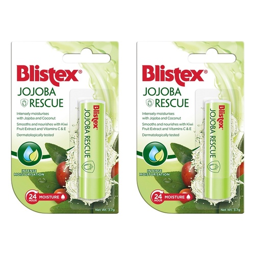 Blistex Jojoba Rescue Lip Balm 3.7g Pack of 2