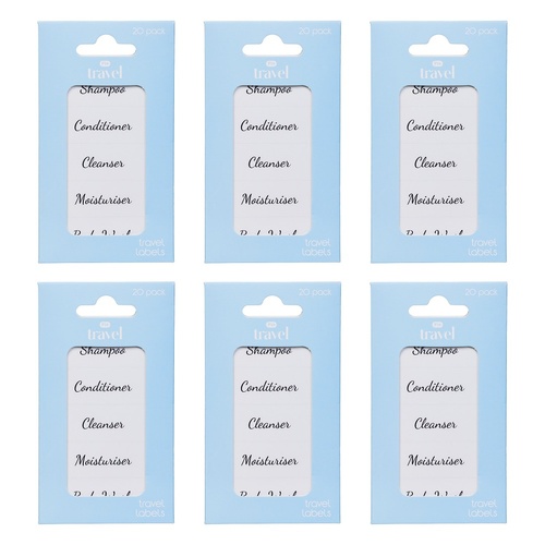 Pharmacy Health Travel Labels 20 Pack Bundle of 6