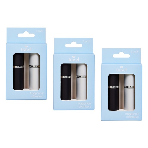 Pharmacy Health Fragrance Atomisers 2 Pack Bundle of 3