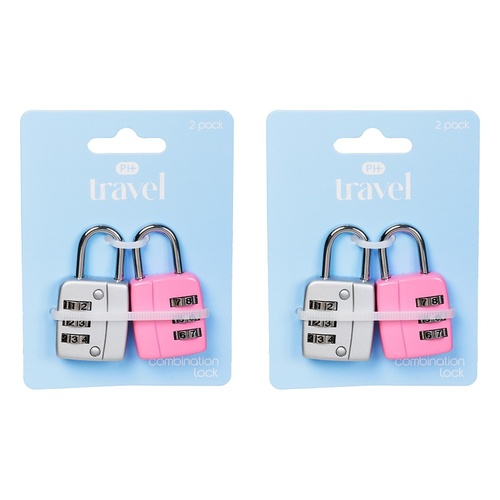 Pharmacy Health Combo Lock 2 Pack Bundle of 2