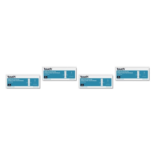 TouchBio A/B + COVID-19 Combo Tests 5 Pack Bundle of 4