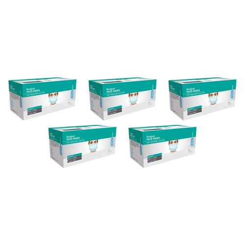 Aero Level 2 Surgical Mask 50 Pack Bundle of 5