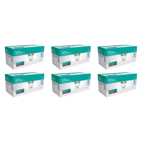 Aero Level 2 Surgical Mask 50 Pack Bundle of 6