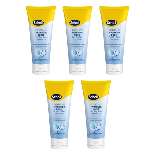 Scholl Expertcare Hydration Boost Foot Cream 75mL Pack of 5