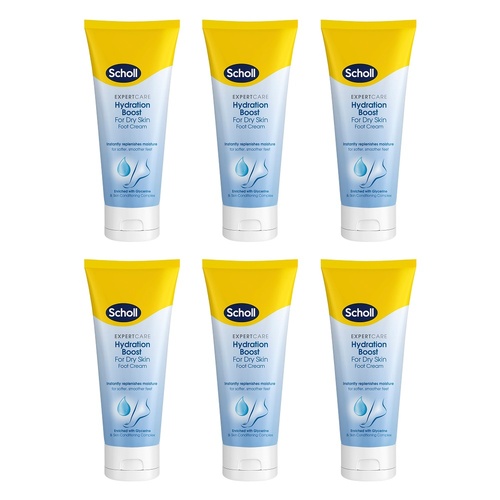 Scholl Expertcare Hydration Boost Foot Cream 75mL Pack of 6