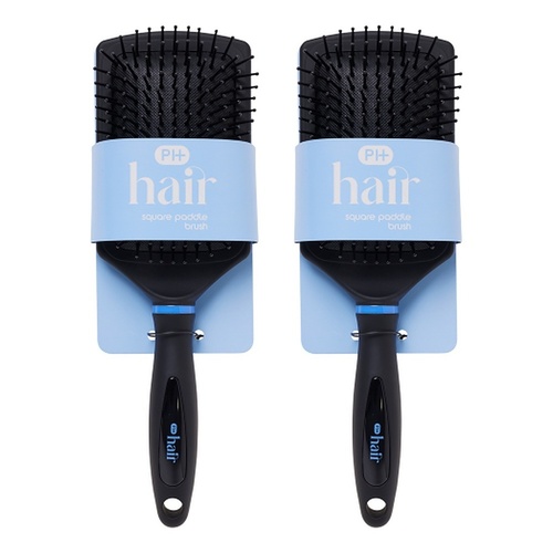 Pharmacy Health Square Paddle Brush Pack of 2