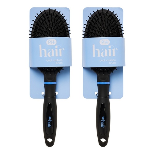 Pharmacy Health Oval Cushion Brush Pack of 2