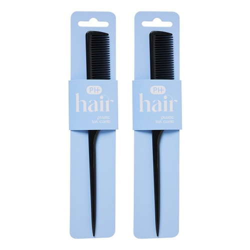 Pharmacy Health Plastic Tail Comb Pack of 2