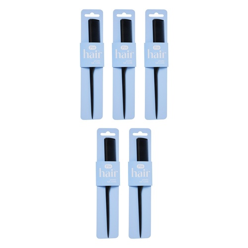 Pharmacy Health Plastic Tail Comb Pack of 5