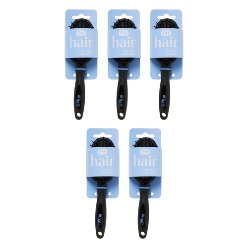 Pharmacy Health Mini Oval Groomer Brush Pack of 5