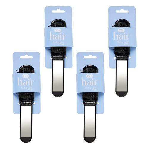 Pharmacy Health Folding Travel Brush Pack of 4