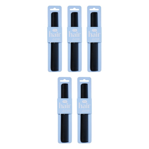Pharmacy Health All Purpose Styling Comb Pack of 5