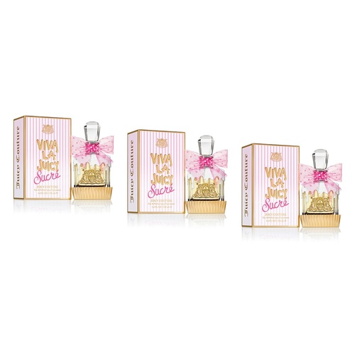 Juicy Couture Viva La Juicy Sucre Eau de Parfum 100mL Pack of 3
