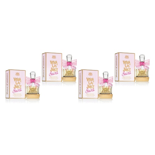 Juicy Couture Viva La Juicy Sucre Eau de Parfum 100mL Pack of 4