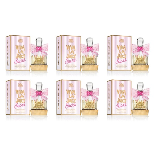 Juicy Couture Viva La Juicy Sucre Eau de Parfum 100mL Pack of 6