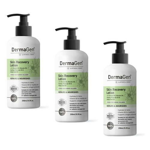 Dermagen Skin Recovery Lotion 250mL Pack of 3