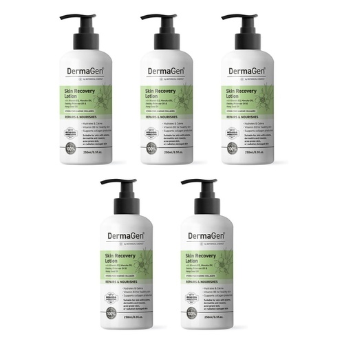 Dermagen Skin Recovery Lotion 250mL Pack of 5