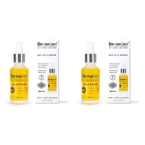 Dermagen by Botanical Chemist Active 8 Serum 30mL Pack of 2