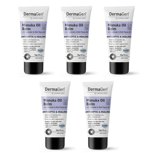 Dermagen by Botanical Chemist Manuka Oil Balm 50g Pack of 5