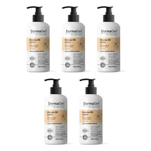 Dermagen Manuka Oil Lotion 250mL Pack of 5